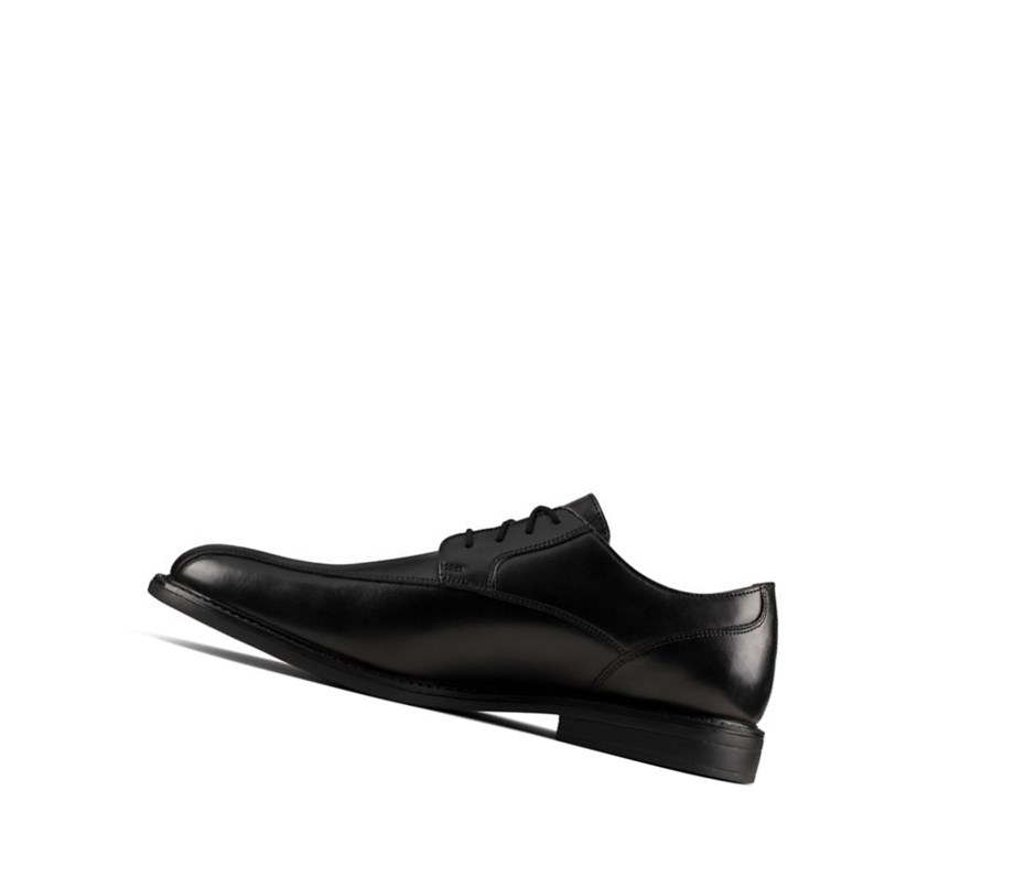 Chaussures Habillées Clarks Beckfield Over Cuir Homme Noir | PTRJ87659