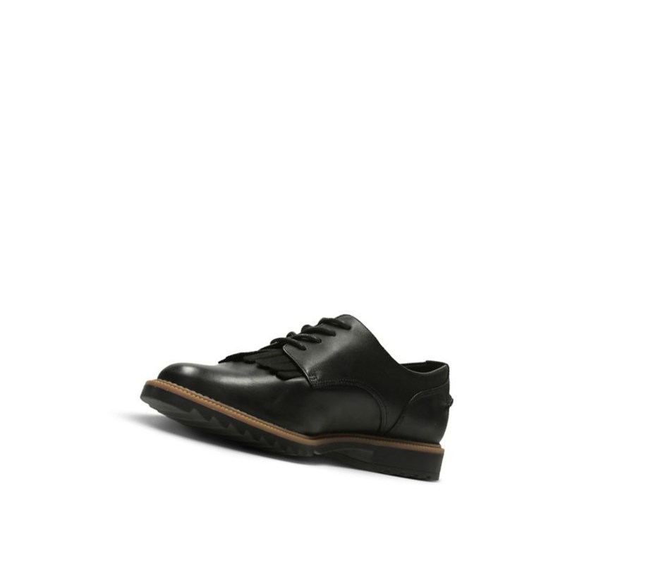 Chaussures Habillées Clarks Griffin Mabel Cuir Femme Noir | JBFP25967