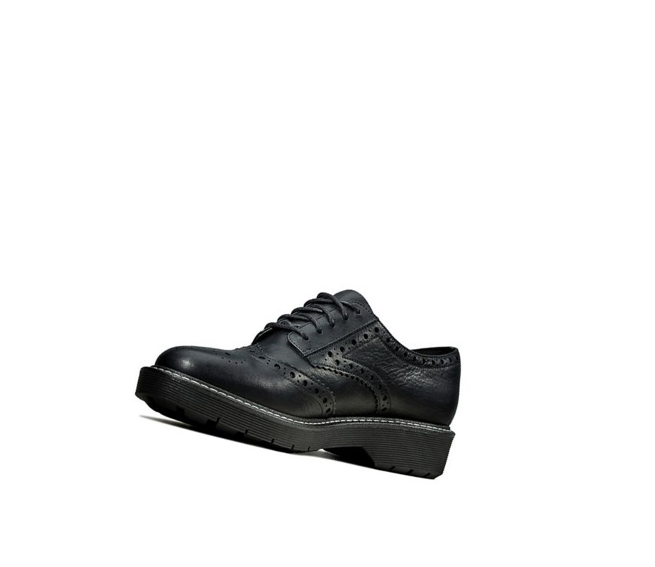 Chaussures Habillées Clarks Witcombe Echo Cuir Femme Noir | UXPM13906