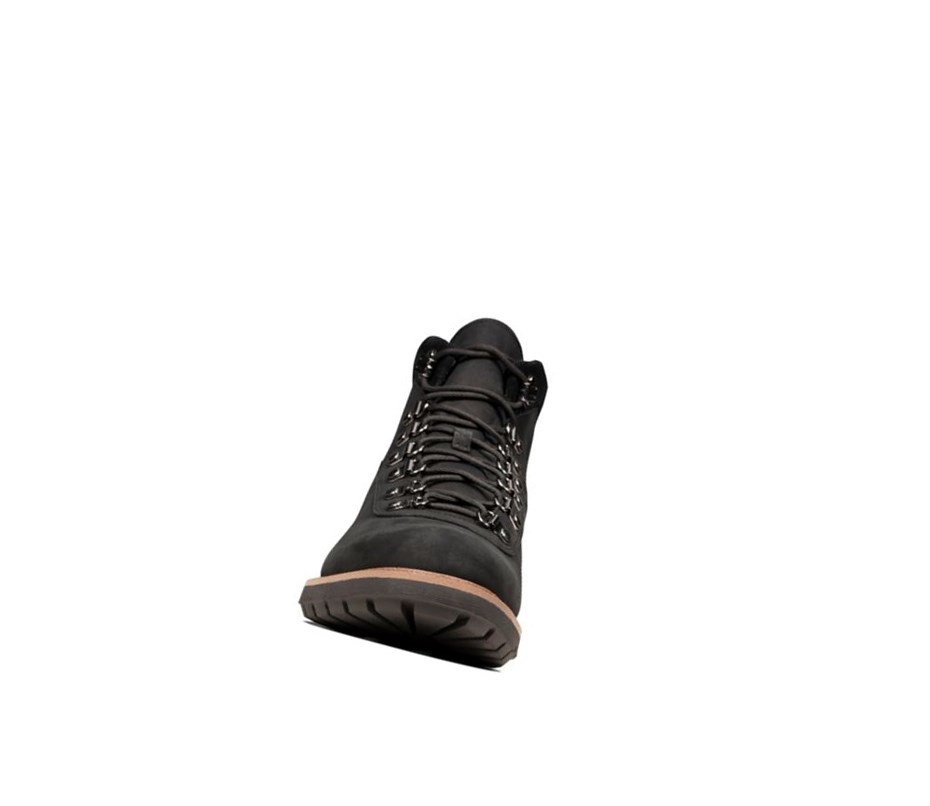 Chaussures Outdoor Clarks Batcombe Alp Gore-tex Nubuck Homme Noir | LEKV29035