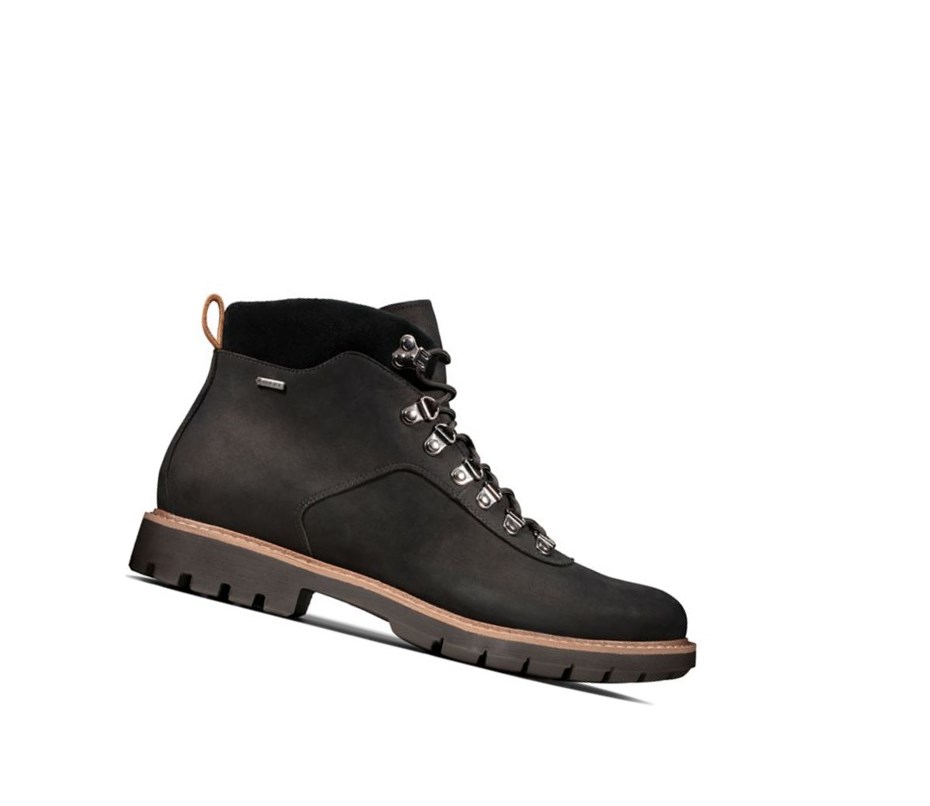 Chaussures Outdoor Clarks Batcombe Alp Gore-tex Nubuck Homme Noir | LEKV29035