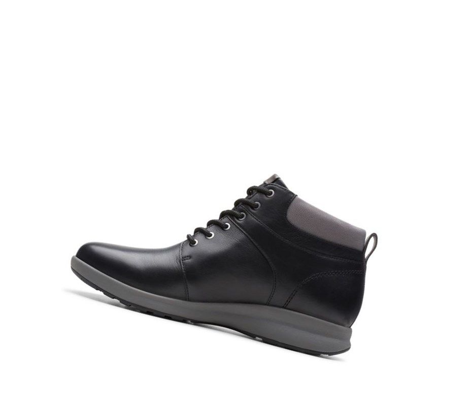 Chaussures Outdoor Clarks Un Adorn Cuir Femme Noir | KIPY78163