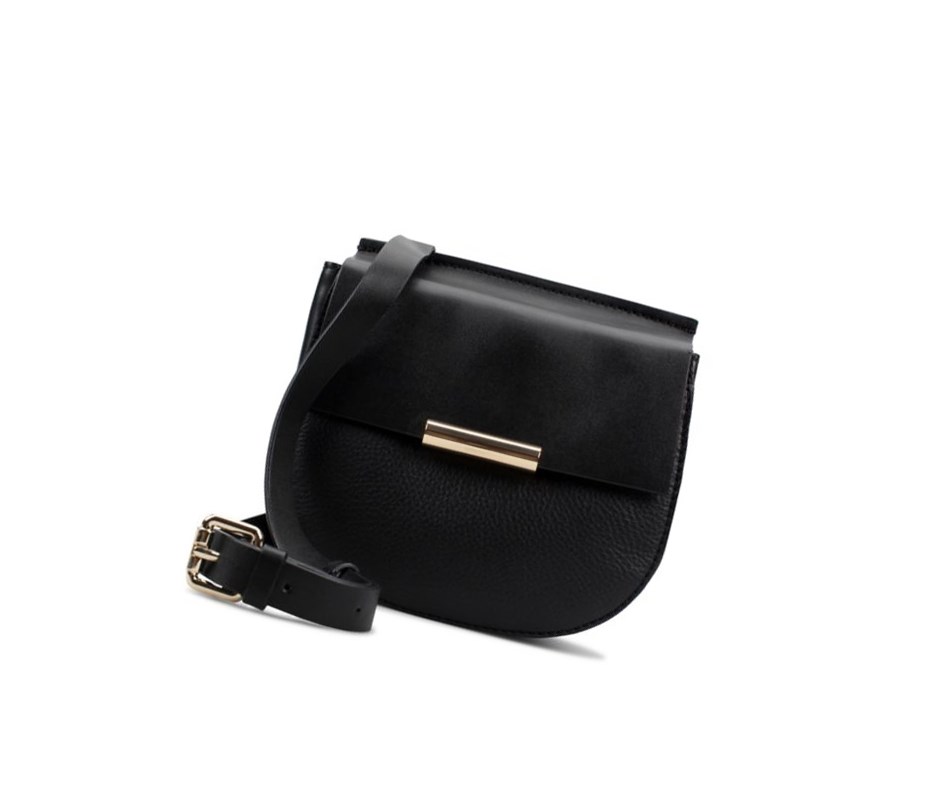 Leather Bags Clarks Maple May Cuir Femme Noir | ONXE32176