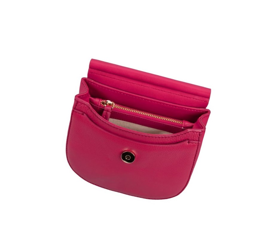 Leather Bags Clarks Maple May Cuir Femme Fushia | YSCQ53742