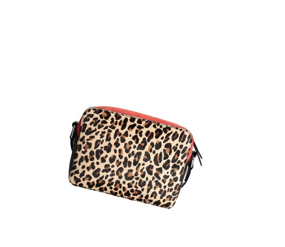 Leather Bags Clarks Marva Cove Print Cuir Femme Leopard | IHOC80957