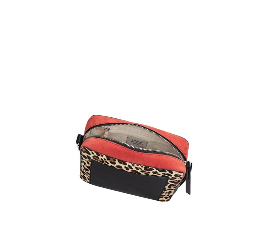 Leather Bags Clarks Marva Cove Print Cuir Femme Leopard | IHOC80957