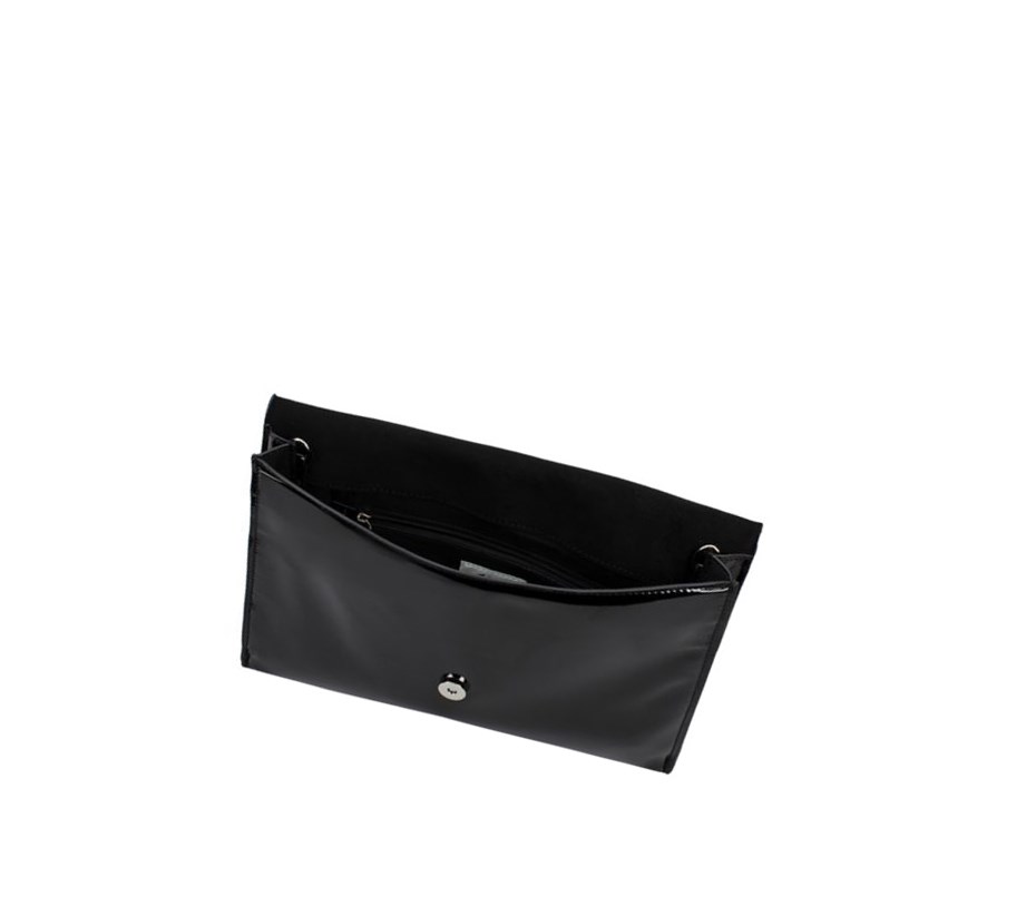 Leather Bags Clarks Roslyn Sky Vernis Femme Noir | ZFDK29871