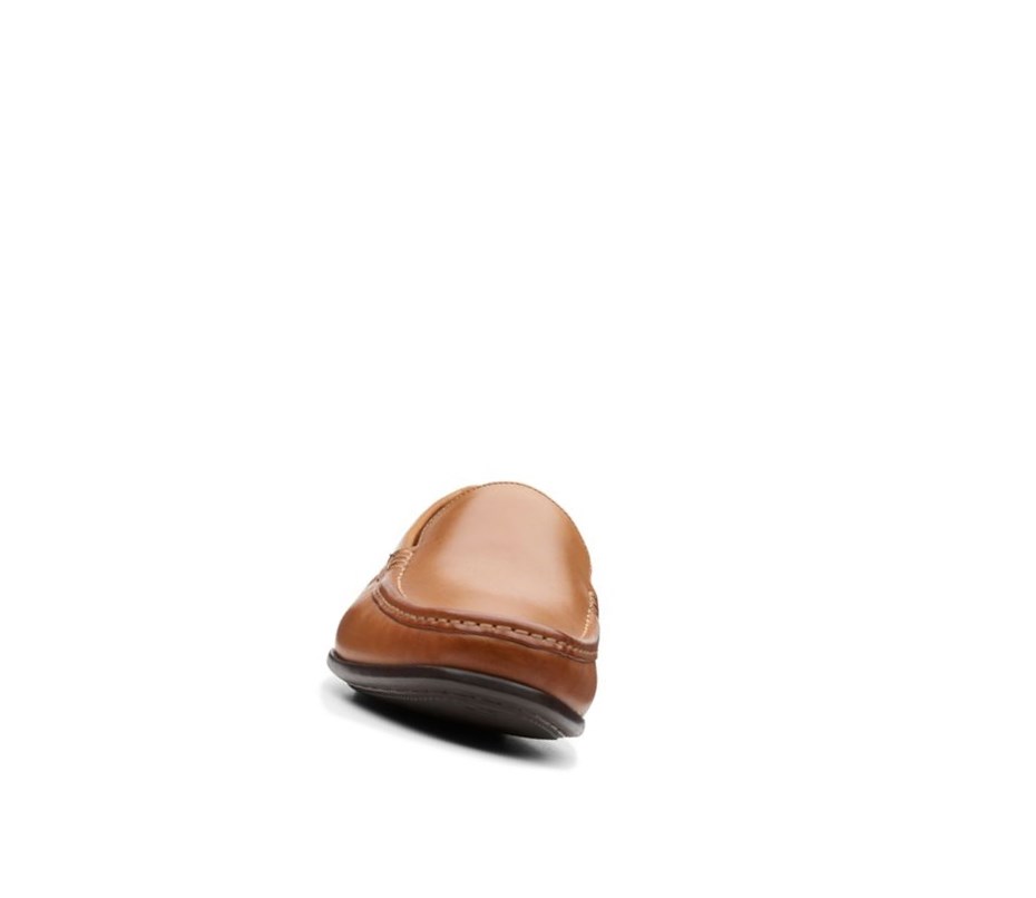 Loafers Clarks Claude Plain Homme Marron | PJKB31982