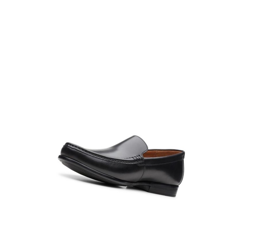 Loafers Clarks Claude Plain Homme Noir | SXCM39674