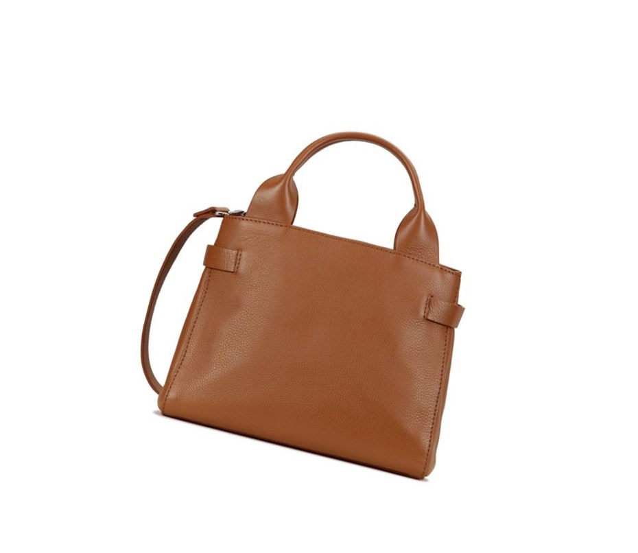 Sac Mini Clarks The Ella Small Cuir Femme Marron | XLRP07851