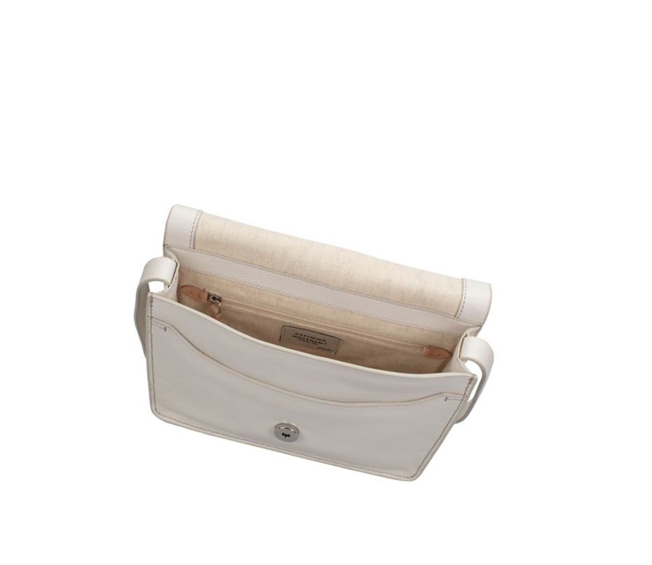 Sac Mini Clarks Treen River Cuir Femme Blanche | ZYXS42906