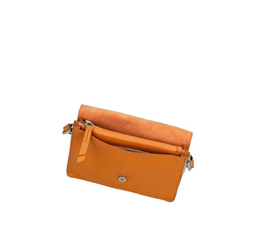 Sacs Crossbody Clarks Marva Wave Cuir Femme Orange | UPTV20943