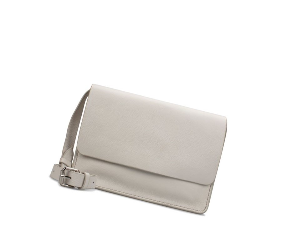 Sacs Crossbody Clarks Treen River Cuir Femme Blanche | IKUC19643