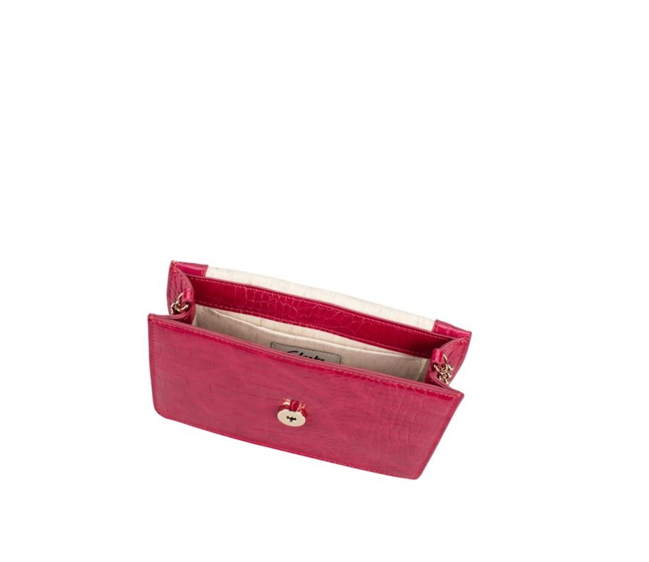 Sacs Crossbody Clarks Treen Willow Femme Fushia | YPTK13420