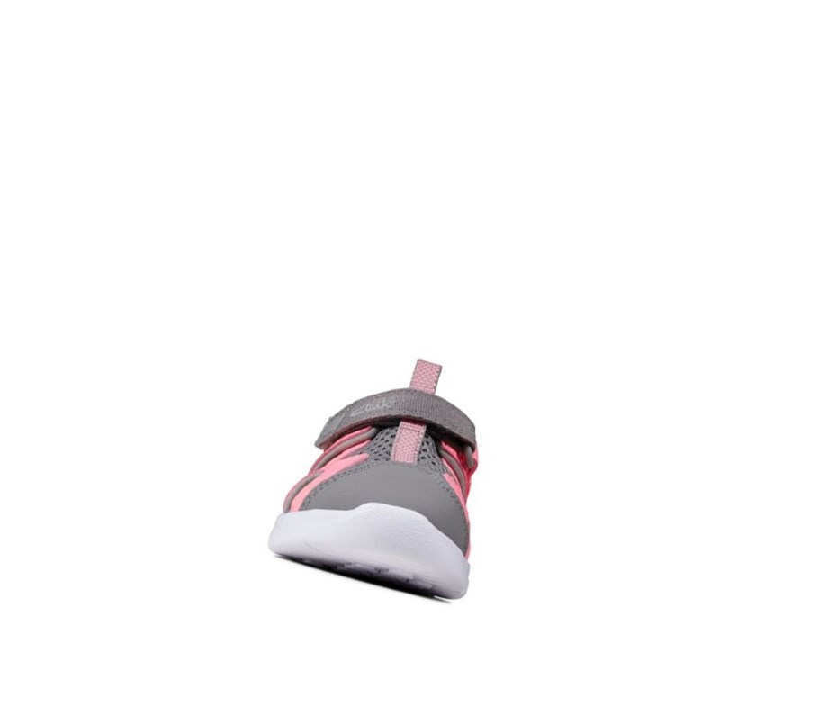 Sandales Casual Clarks Ath Surf Synthétique Fille Rose | UZBR39140