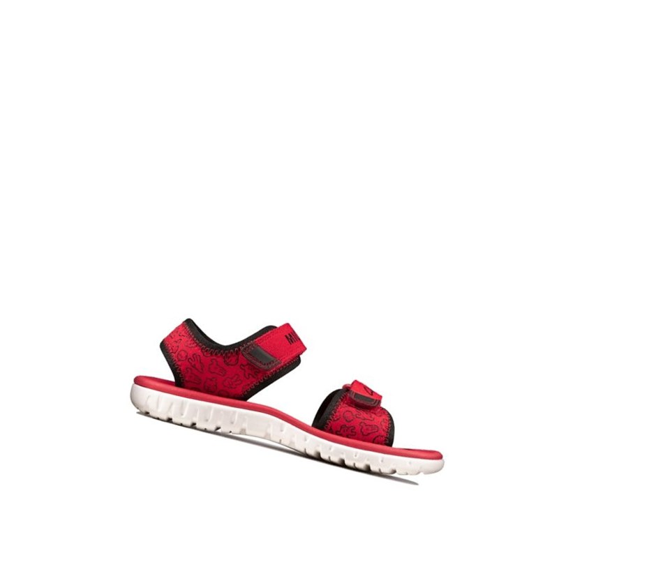 Sandales Casual Clarks Surfing Glove Fille Rouge | EMCY07954