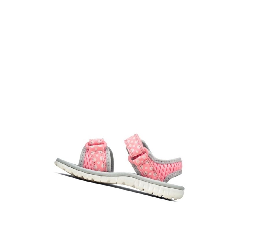 Sandales Casual Clarks Surfing Tide Fille Rose | IWNQ70496