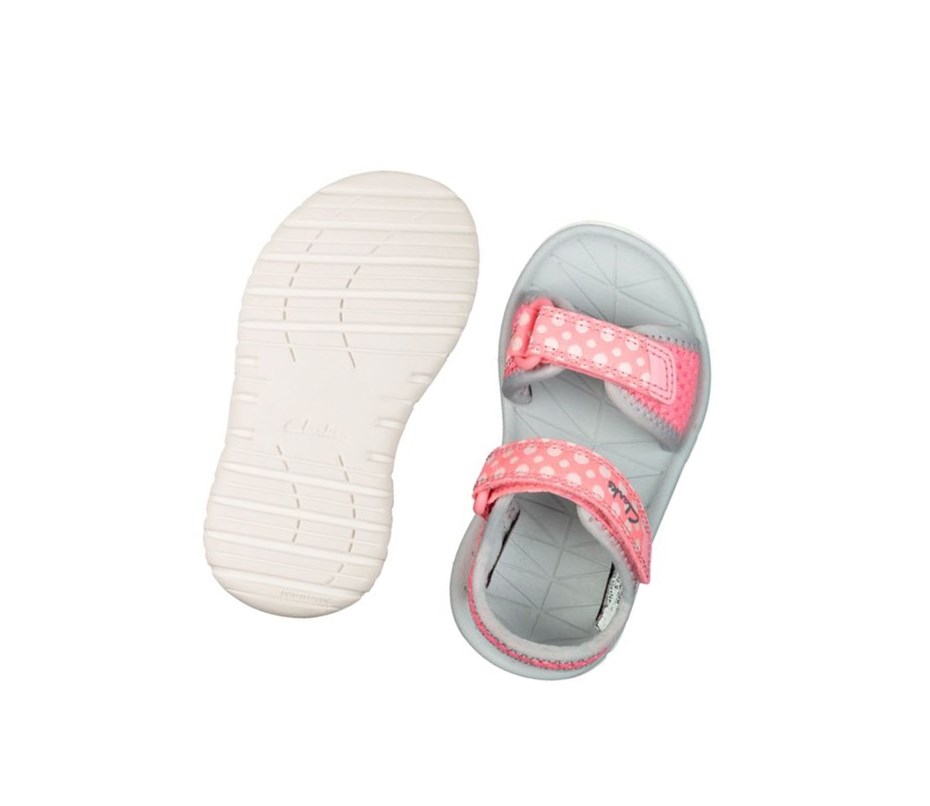 Sandales Casual Clarks Surfing Tide Fille Rose | IWNQ70496