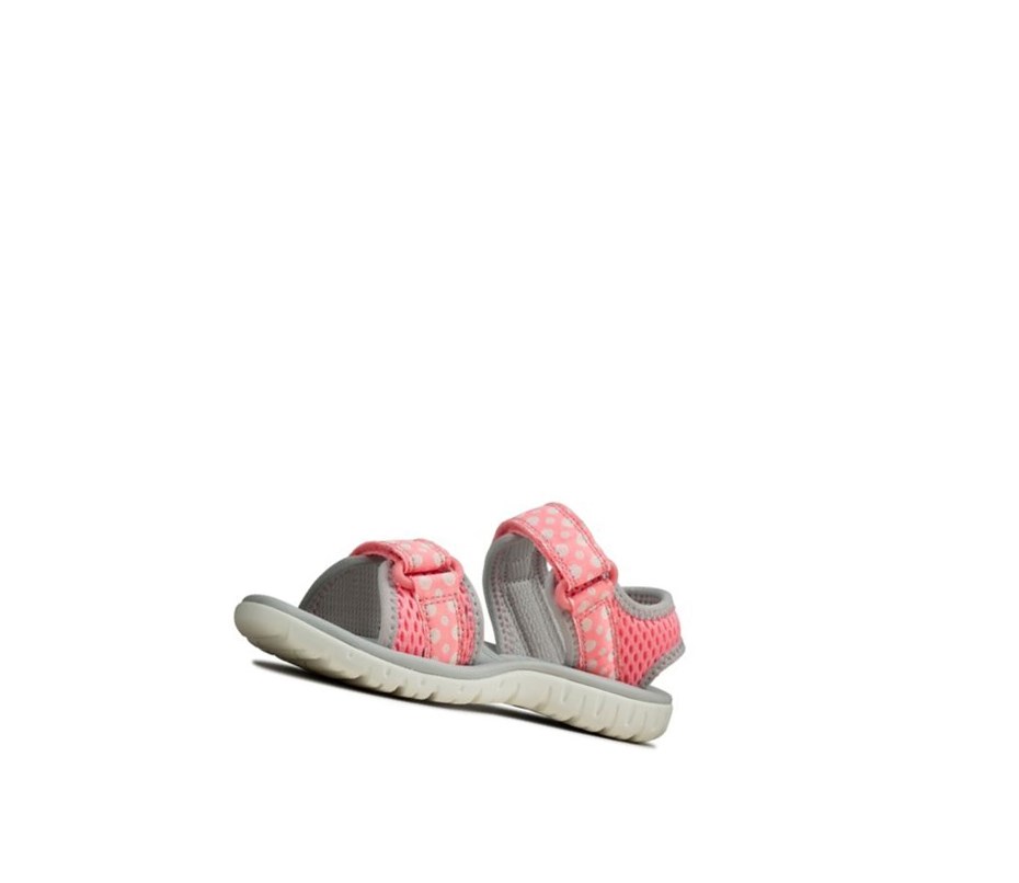 Sandales Casual Clarks Surfing Tide Fille Rose | YLZM26039