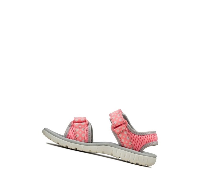 Sandales Casual Clarks Surfing Tide Fille Rose | YLZM26039