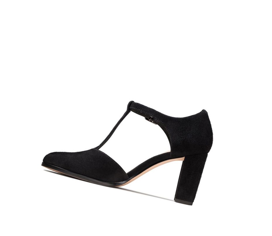 Talons Clarks Kaylin 85 T Brides Daim Femme Noir | LDYB35094