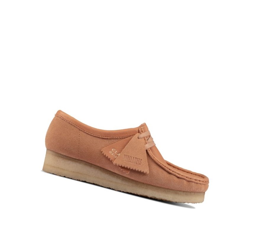 Wallabee Clarks Originale Daim Femme Marron | UFIK16578