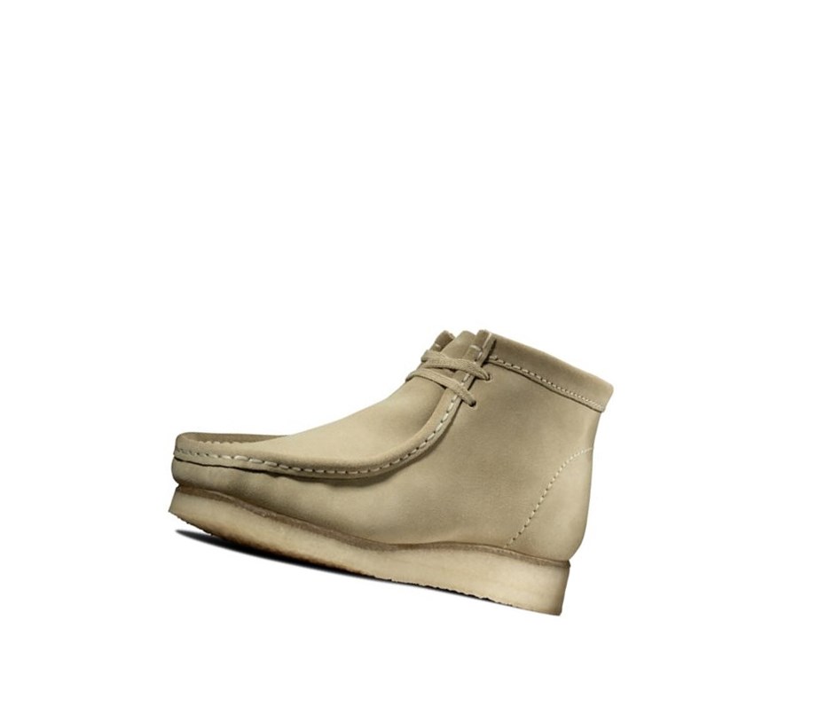 Wallabee Clarks Originale Daim Homme Vert Clair | TKCA27368