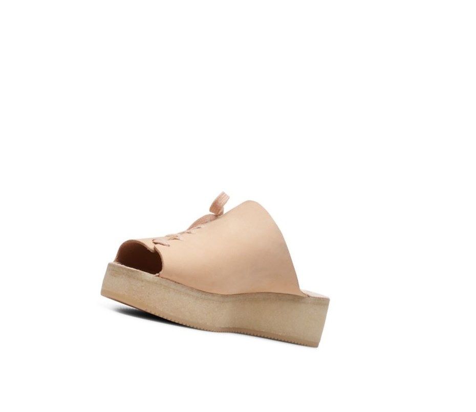 Wallabee Clarks Wallacraft Open Nubuck Femme Rose Clair | LDSQ52809