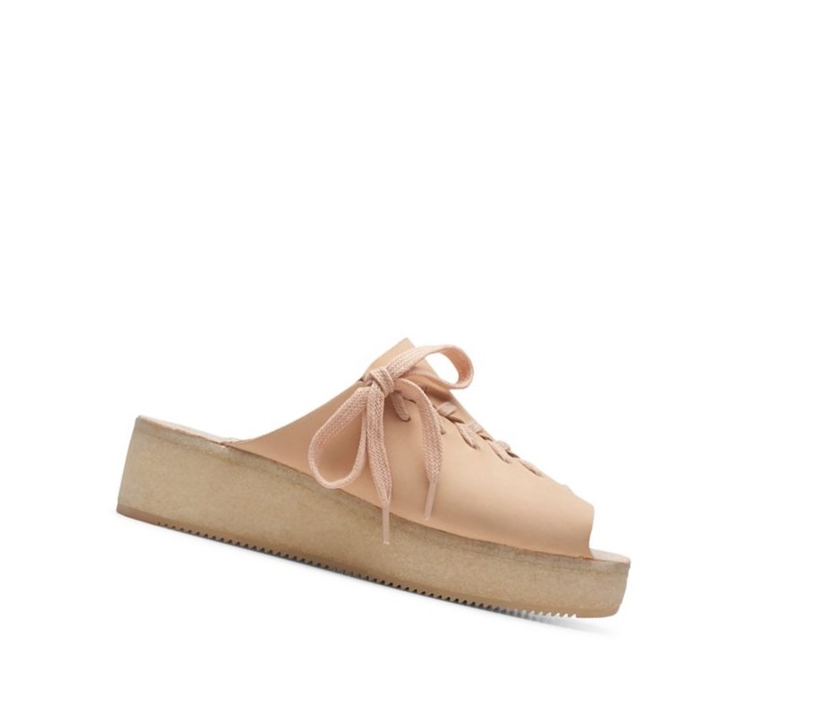 Wallabee Clarks Wallacraft Open Nubuck Femme Rose Clair | LDSQ52809